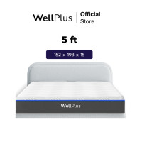 ราคา Wellplus ที่นอนเมมโมรี่โฟม Cool Gel Memory Foam รุ่น SnowFlakes หนา 6 นิ้ว เย็นสุดขั้ว นิ่ม สัมผัสแน่น นอนสบาย แถมฟรีหมอนหนุน (21937796233)
