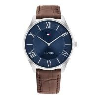 ราคา Tommy Hilfiger Becker รุ่น TH1710536 นาฬิกาข้อมือผู้ชาย สายหนัง สีน้ำตาล หน้าปัด Sunray (20226703307)