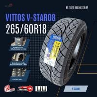 ราคา ยางรถยนต์ VITTOS ส่งฟรี 265 60R18 ยางซิ่งรถกระบะขอบ18 ยางใหม่ปี 24 ยางรถยนต์ขอบ18 จำนวน 1 เส้น (22598586079)