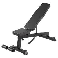 ราคา Fitness chair dumbbell bench pastor bench abdominal adjustable multifunctional bird on the inclined flat bench sit up bench (22679872079)