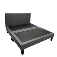 ราคา INTER HOME เตียงนอน ฐานเตียง 6 ฟุต 5 ฟุต 3 5 ฟุต รุ่น BS หุ้มหนัง สไตส์ญี่ปุ่น ไม่รวมที่นอน (22393194989)