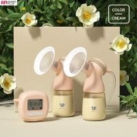 ราคา PAPABABY เครื่องปั๊มนม ปั๊มนมไฟฟ้า มีของแถม ปั๊มนมแบบคู่ รุ่นAOV6826 ประกัน1ปี ปรับได้ 2โหมด ความแรงได้ 10 ระดับ ฟรีสาย USB (13797223958)