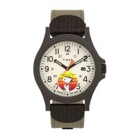 ราคา Timex TW4B29200 Expedition x Peanuts นาฬิกาข้อมือผู้ชาย สีเขียว (21426233165)