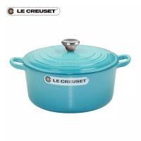 ราคา LE CREUSET หม้อเหล็กหล่อฝรั่งเศส LE CREUSET หม้อเคลือบอีนาเมล ขนาดกลม 24 ซม ความจุ 4 2L (21980700732)