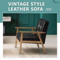 ราคา LifeSmart โซฟา โซฟานั่งเล่น โซฟาราคาถูกๆ Sofa โซฟาเดี่ยว โซฟาไม้ โซฟาคอนโด โซฟาสไตล์ญี่ปุ่น โซฟาหนังPU โซฟาสไตน์นอร์ดิก เเข็งเร็ง ทนทาน ราวจับสีไม้ (21386206638)