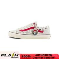 ราคา แท้ Vans Style 36 White Red Sneakers VN000CDECCZ The Same Style In The Store (22133514690)