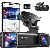 ราคา REDTIGER F7NP Dash Cam Front Rear 4K 2 5K Full HD Dash Camera for Cars Free 32GB Card Built in Wi Fi GPS 3 16 IPS Screen Night Vision 170 Wide Angle WDR 24H Parking Mode (22068434647)