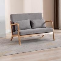 ราคา เก้าอี้โซฟาสไตล์สแกนดิเนเวีย KIMDELIN 1 2 3 4คนที่นั่งผ้าคลุมโซฟา SASofa ไม้บีชกับสำหรับห้องนั่งเล่นโฟม (21888264012)