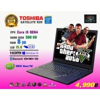 ราคา โน๊ตบุ๊ค Notebook Toshiba Core i5 GEN4 GTAV offline FC Online Roblox Sim4 PB ทดสอบแล้วเล่นได้ครับ Used (22680916005)