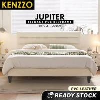ราคา พร้อมส่ง KENZZO เตียง เตียงนอน หัวเตียงหนัง PVC แข็งแรง ขนาด 3 ฟุต 3 5 ฟุต 5 ฟุต 6 ฟุต Galaxy Divan Bed Frame (22156788760)
