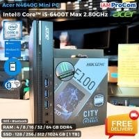 ราคา คอมพิวเตอร์มินิ ACER Mini PC Core i5 6400T Max 2 8 GHz Gen6 SSD เชื่อมต่อ WIFI Bluetooth เคสเล็กสเปคดี สวยๆ USED (22030297279)