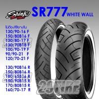 ราคา ยางรถคัสตอม ยางขอบขาว Shinko รุ่น SR777 WW ขอบขาว ขอบ 15 16 17 19 21 ใส่สตีด400 Rebel Bolt 29tire (13661397451)