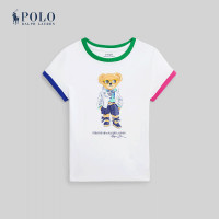 ราคา Polo Ralph Lauren Kids เสื้อยืดเด็กผู้หญิง Polo Bear Cotton Jersey Tee รุ่น CWPOTSHR8020363 สีขาว (21846246793)