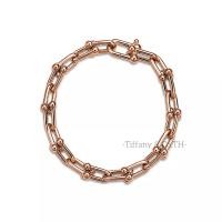 ราคา Tiffany Co Tiffany Hardwear Medium Link Braceletสีเหลือง กุหลาบ ขาว 18k ทองสร้อยข้อมือออกแบบแบรนด์หรู (22421963548)