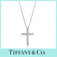 ราคา Tiffany Co Necklace Tiffany Cross Pendant Necklace In Platinum With Round Brilliant Diamondsสร้อยคอทิฟฟานี่ครอสจี้สร้อยคอในแพลตตินั่มพร้อมเพชรแสนวิเศษ (22272624000)