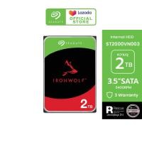 ราคา SEAGATE IRONWOLF NAS HDD ST2000VN003 2TB 3 5 5400RPM C 256MB SATA 6GB s ฮาร์ดดิสก์ ฟรีบริการกู้ข้อมูล (21689300347)