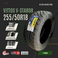 ราคา ยางรถยนต์ VITTOS ส่งฟรี 255 50R18 ยางซิ่งรถกระบะขอบ18 ยางใหม่ปี 24 ยางรถยนต์ขอบ18 จำนวน 1 เส้น (22598330881)