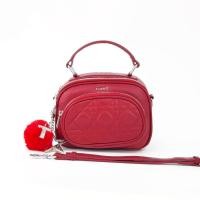 ราคา TREND กระเป๋าสะพานข้าง กระเป๋าถือ หนังแท้ รุ่น ZOEY มี 3 สี กระเป๋าแฟชั่น ผู้หญิง (17441892566)