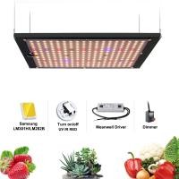 ราคา 240W led grow light Bar SamsungLM301H ปรับความสว่างได้ ไฟปลูกผัก ไฟปลูกดอกไม้ เสริมด้วย Meanwell driver UV IR switch (21569149375)