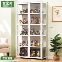 ราคา ตู้โชว์ KIMDELIN 2ประตู4 5ชั้นชั้นสามด้านความโปร่งใสชั้นวางของชั้นหนังสือชั้นวางหนังสือไม้ (22797991447)