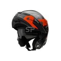 ราคา หมวกกันน็อคเต็มใบ เปิดคาง สีส้มดำ Honda x FAST FURIOUS สินค้าแท้ (21835766897)