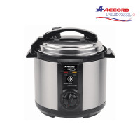 ราคา Accord Prevail หม้ออัดแรงดันไฟฟ้า รุ่น AC 4118 สีเทา (21342312421)