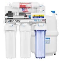 ราคา เครื่องกรองน้ำ RO Colandas 50gpd แบบแขวน ใส (9803632973)