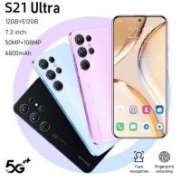 ราคา โทรศัพท์มือถือรุ่น Galaxy S21 Ultra 5G มือถืออัจฉริยะรุ่นใหม่ 7 3 นิ้ว รองรับ 2 ซิมการ์ด สมาร์ทโฟน 4G 5G สมาร์ทโฟน 12GB RAM 512GB ROM โปรโมชั่นราคาถูก (21470751395)
