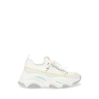 ราคา Steve Madden รุ่น Playmaker รองเท้าผ้าใบผู้หญิง สีขาว สีเหลือง (21500664397)