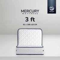 ราคา Mercury Mattress ส่งฟรี ที่นอนยางพาราพับ 3 ท่อน หนา 4 นิ้ว ยางพาราอัด (22319094180)