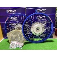 ราคา ล้อขอบ17โยโกพร้อมใส่pcxปี2018 2020 พร้อมบูทจาน ดุมคลิก125iแท้หน้าหลัง ไม่มียาง (9138237809)