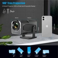 ราคา XGODY Gimbal 5 180 การหมุน 180 Android TV Smart Projector Native 1080P 4K ถอดรหัส 10000 Lumen อัตโนมัติ Keystone Screen Mirroring โฮมเธียเตอร์ (22689528322)