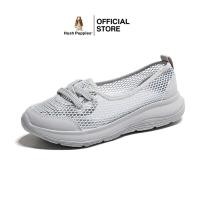 ราคา Hush Puppies รองเท้าสกอลล์ แคมมเดน DF1040 รองเท้าผ้าใบ ผู้หญิง รองเท้าสุขภาพ เหมาะกับรองช้ำ นุ่มสบาย (19597786665)