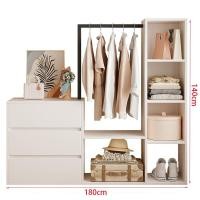 ราคา ตู้เสื้อผ้าไม้ ตู้เสื้อผ้ามีลิ้นชัก ไม้แขวนเสื้อสำหรับห้องนอน ตู้เสื้อผ้าแบบเปิด ตู้เสื้อ โครงตู้เสื้อผ้าราวแขวนเสื้อผ้า ตู้เสื้อผ้าเด็กไม้แท้ ตู้เสื้อผ้าแบบมินิมอลทันสมัยสำหรับใช้ในห้องนอนชั้นแขวนเสื