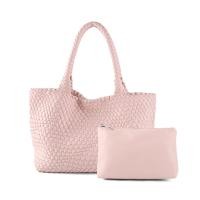 ราคา LIKEBAG กระเป๋าแฟชั่นสตรีกระเป๋าถือกระเป๋าถือกระเป๋าสะพายไหล่หนัง PU ความจุขนาดใหญ่กระเป๋าทอขนาดใหญ่ (22372117343)