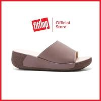 ราคา FitFlops สำหรับผู้หญิง รองเท้าแตะรัดส้น ELOISE ที่หุ้มด้วยไม้ก๊อกเมทัลลิก หนัง (20836063085)