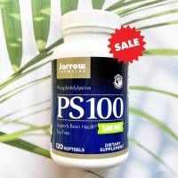 ราคา 65 Sale EXP 12 2024 ฟอสฟาติดิลซีรีน PS 100 Phosphatidylserine 100 mg 120 Softgels Jarrow Formulas Cogni PS (22782255451)