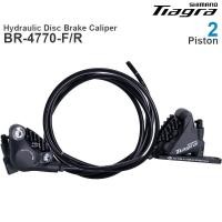 ราคา Shimano Tiagra ST 4720 BR 4770 Hydraulic Disc Brake 2x10 Speed Road Bike 4720 DUAL CONTROL LEVER Shifter 4770 Hydraulic Disc Brakes Flat Mount Original Bicycle Accessories (18041289310)