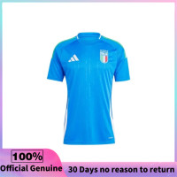 ราคา แท้ 100 Adidas Football Jerseys Shorts Italy เสื้อเหย้า Customized (22815284235)
