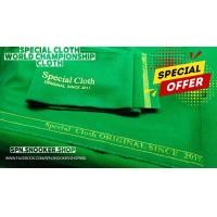 ราคา ผ้าสักหลาด รุ่น Special cloth สำหรับโต๊ะสนุกเกอร์ ขนาด 10 ฟุต พร้อมผ้าชิ่งครบชุด (21846158172)