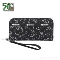 ราคา Lesportsac Teach Wallet Wristlet Bag กระเป๋าสตางค์ใบยาว Style 3462 Lesportsac x Hello Kitty (22540949130)