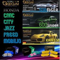 ราคา GOOGAI ผ้าเบรค Honda City Jazz GD GE GK Civic EKESFDFBFCFK Brio Freed Mobilio ฮอนด้า (20545889657)
