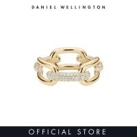 ราคา Daniel Wellington Crystal Link Ring Rose Gold Silver Gold Fashion Ring for women and men Stainless Steel Crystal DW Official Jewelry Authentic (21469081262)