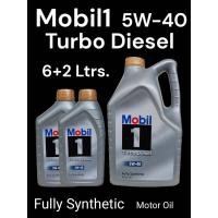 ราคา Mobil1 Turbo Diesel 5W40 Fully Synthetic Motor oil ขนาด6ลิตร น้ำมันเครื่องดีเซลสังเคราะห์แท้100 มีขนาด6L 6 1L 6 2L 6 3L (22089906430)