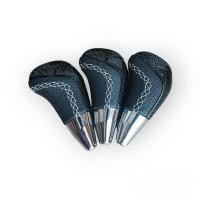 ราคา หัวเกียร์ออโต้ toyota ทำเคฟล่าผ้าแท้ แบบเต็มหัว 2 ชิ้น หนังดำ เย็บด้ายขาว (22062652095)