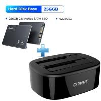 ราคา ORICO Dual Bay Hard Drive Docking Station สำหรับ2 5 3 5นิ้ว HDD SSD SATA To USB 3 0 HDD Docking Station พร้อม12V3A Power Adapter (22255012575)