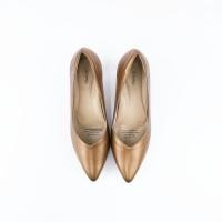 ราคา ST JAMES รองเท้าคัทชูหนังแท้ รองเท้าทำงาน ส้น 2 1 2 นิ้ว รุ่น KIMBER สี P GOLD รองเท้าคัทชูผู้หญิง (18315192245)