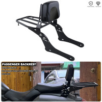 ราคา พิงหลัง พนักพิงรถจักรยานยนต์ Sissy Bar Kawasaki VN650 Vulcan S650 2015 2023 ที่พิงหลังแยกส่วนได้ ชั้นวางของด้านหลังพนักพิงหลัง แร๊คท้าย พนักพิง (22165217510)