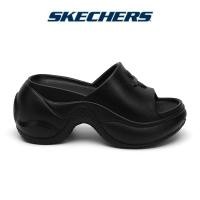 ราคา Skechers สเก็ตเชอร์ส รองเท้า ผู้หญิง รองเท้าแตะส้นสูง Arch Fit Rumble Cali Shoes 247807 BBK รองเท้าแตะส้นสูง Wedge Sandals (21885892799)