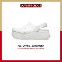ราคา ใหม่และแท้ Crocs Classic Hiker White รองเท้าแตะ 208365 100 รับประกัน 1 ปี (21846968492)